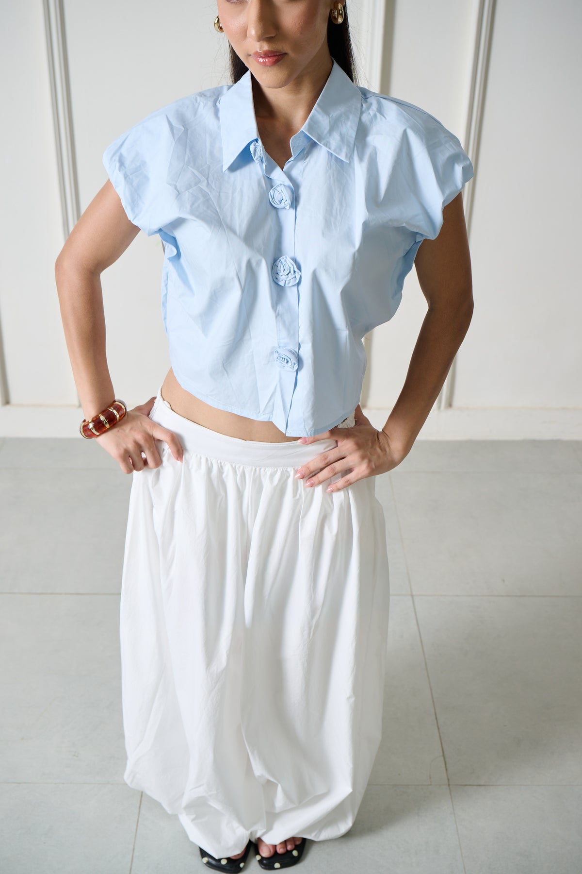 Bloom Crop Shirt