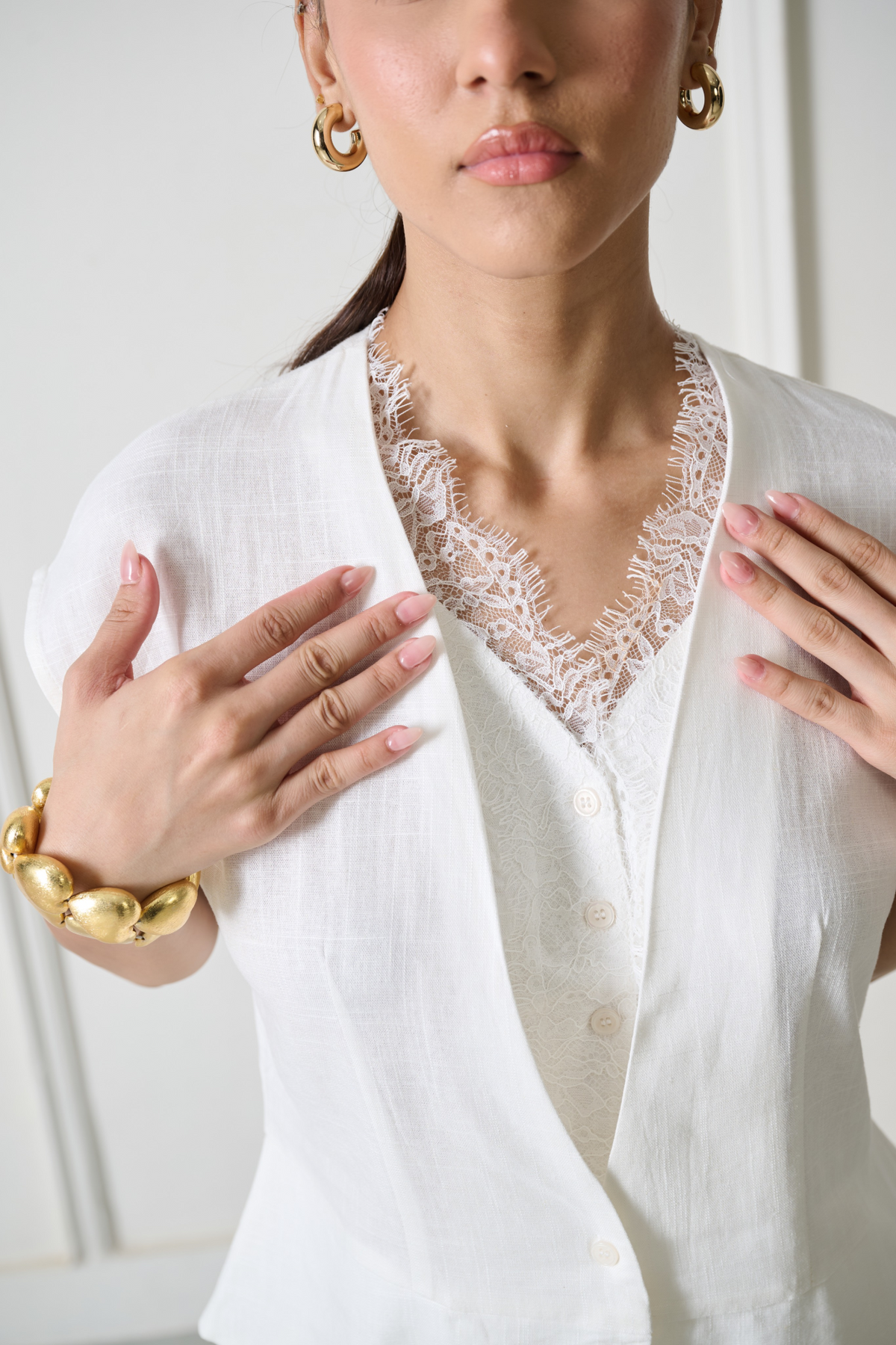 Linen Lace Set